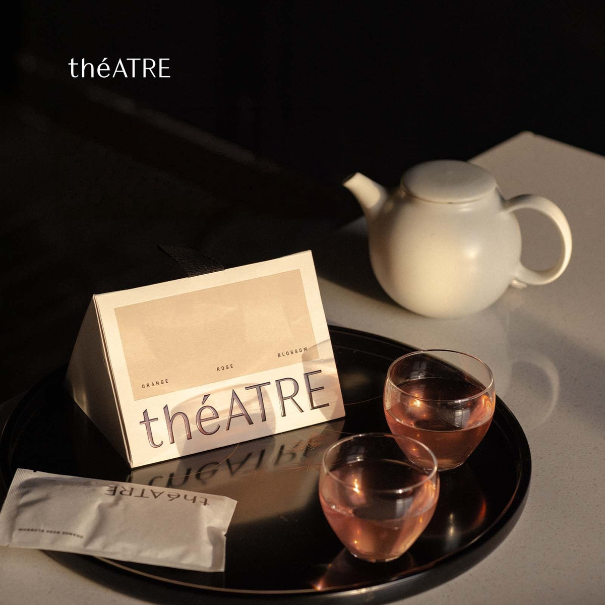 Orange Rose Blossom Tea Bags