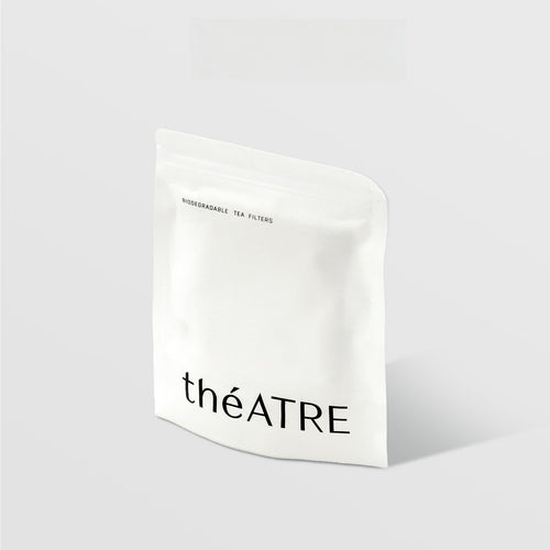 30-Pack Disposable Corn Fiber Tea Filter Bags