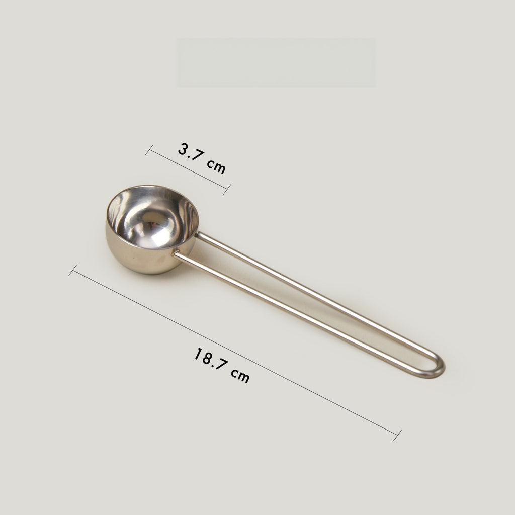 Food-Grade Stainless Steel Tea Scoop – Loose Leaf Tea Measuring Spoon