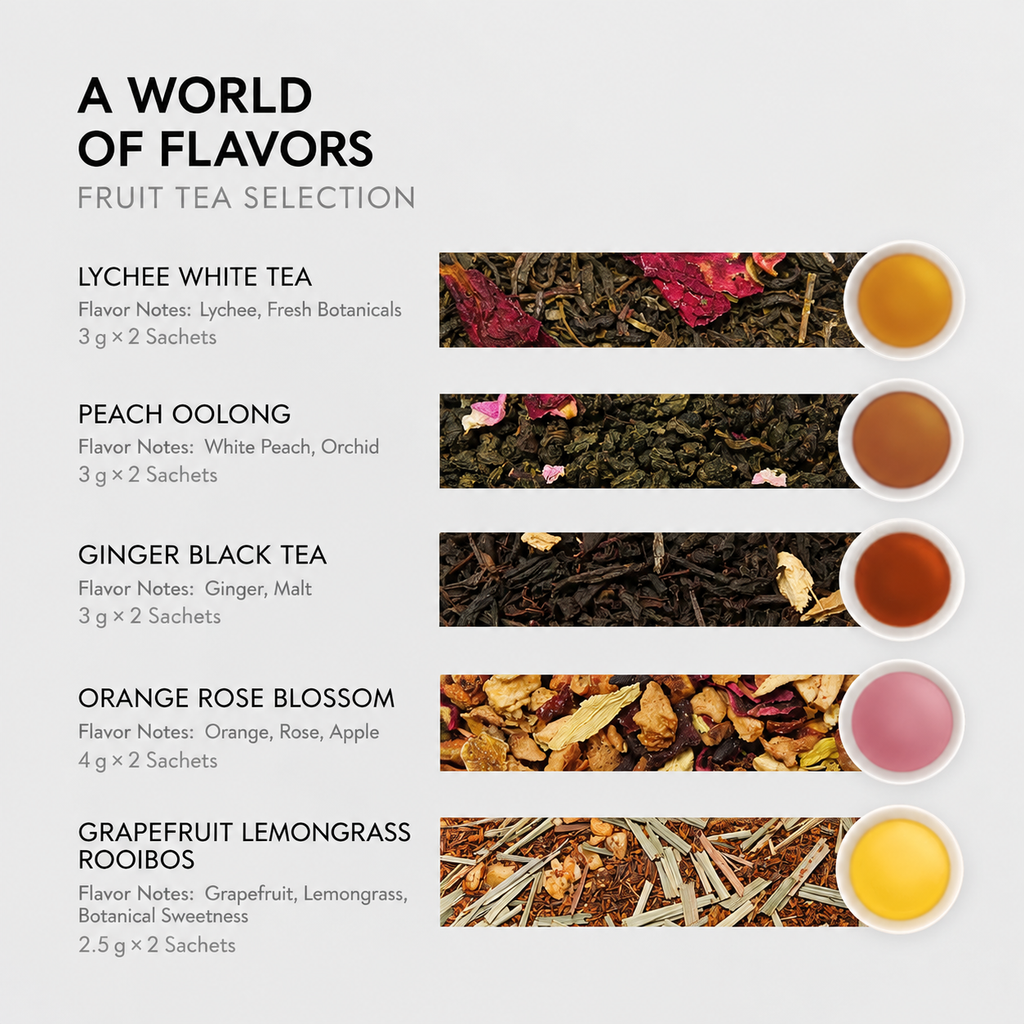 Mixed Whole Leaf Tea Bags