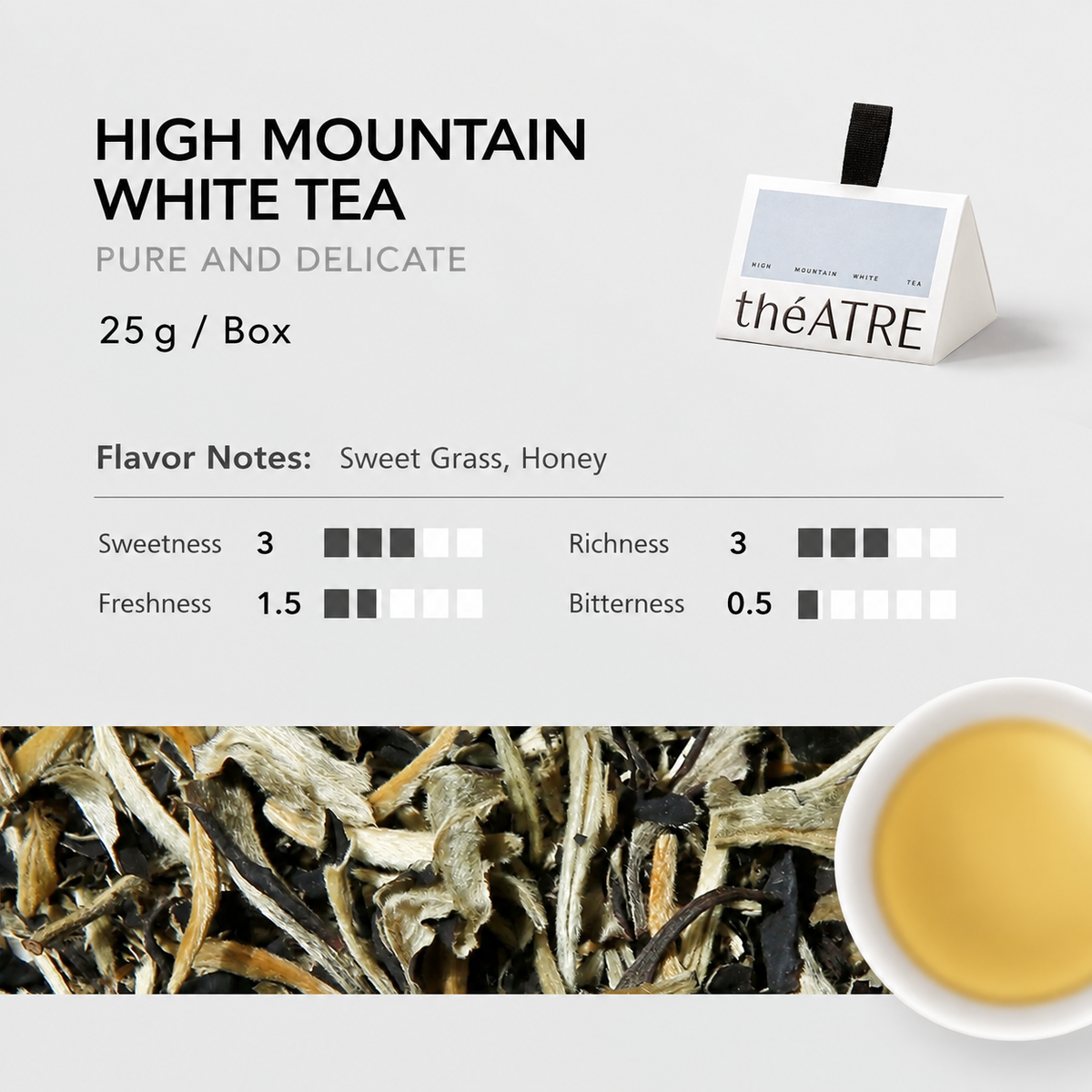 High Mountain White Tea Bags