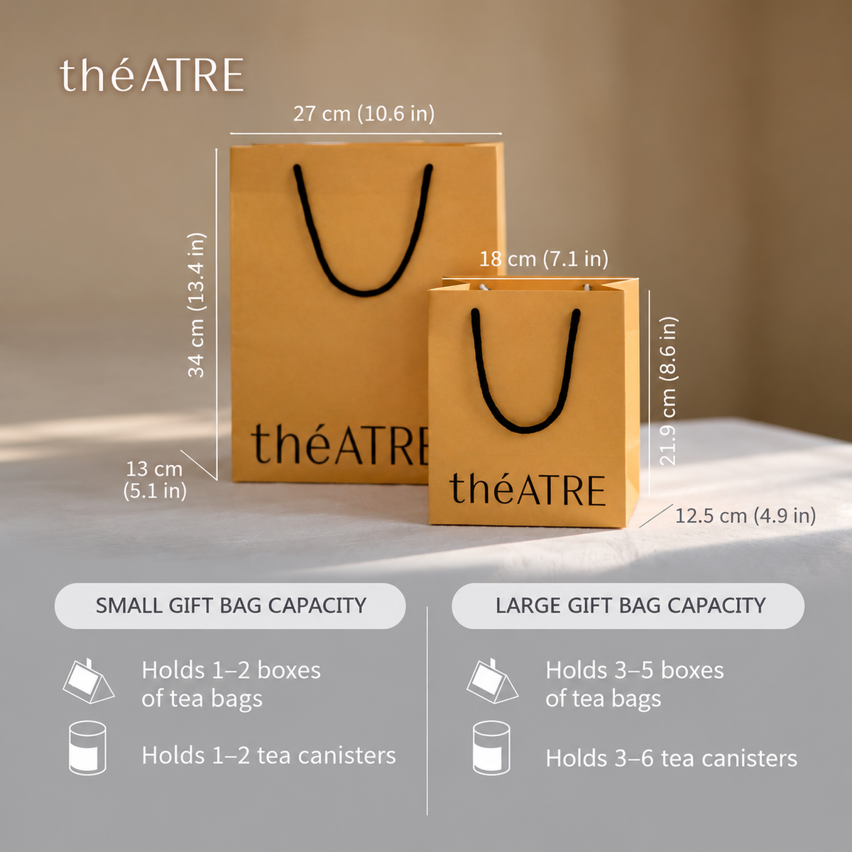théATRE Tea Gift Bag